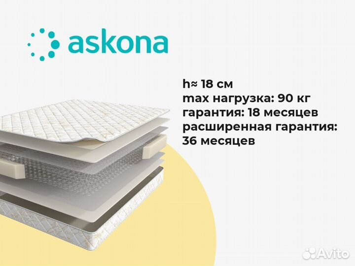 Матрас askona
