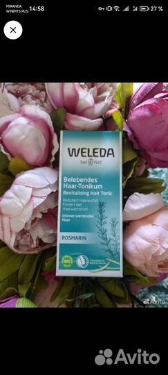 Бронь Тоник для волос Weleda