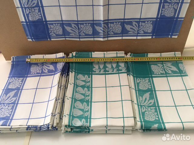 Кухонные полотенца лен:хлопок