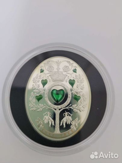 Серебряная монета Love Tree