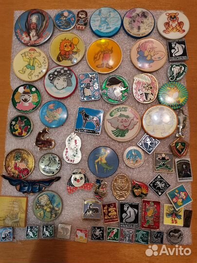 Детские СССР значки