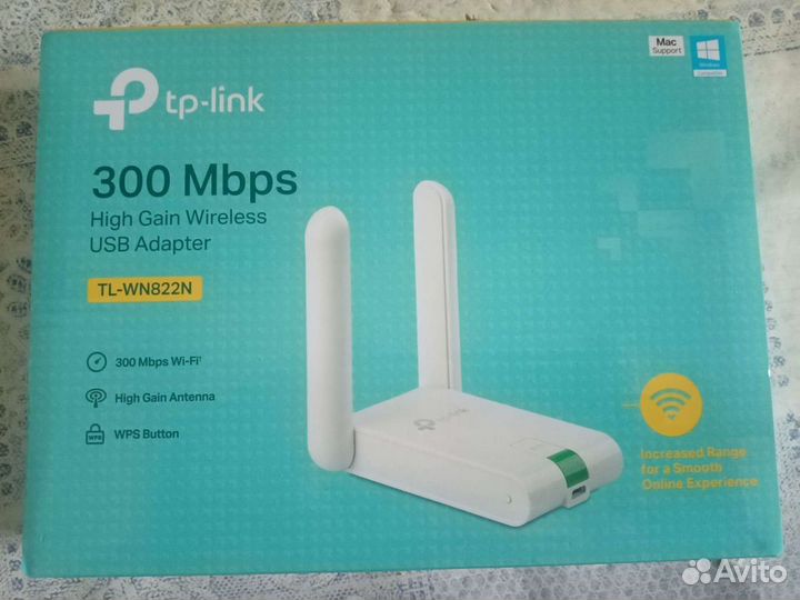 Wi-Fi адаптер Usb TP-link TL-WN822N