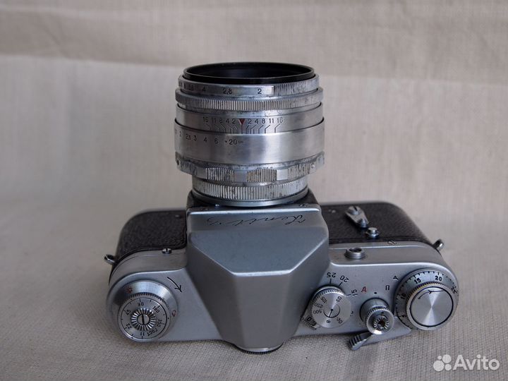 Фотоаппарат Зенит-3 объектив Гелиос-44