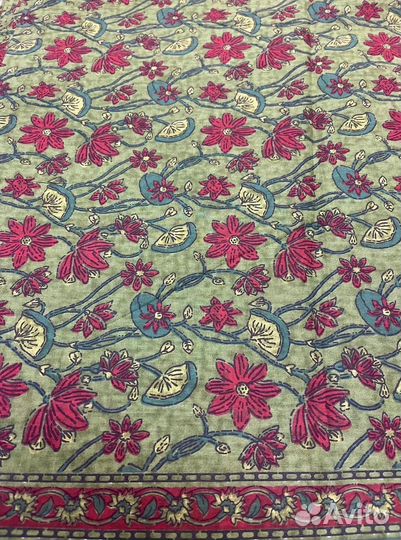 Ткань для шитья, ручная набойка, этно ткани