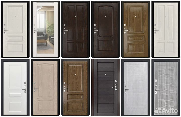 Стальная входная дверь в квартиру