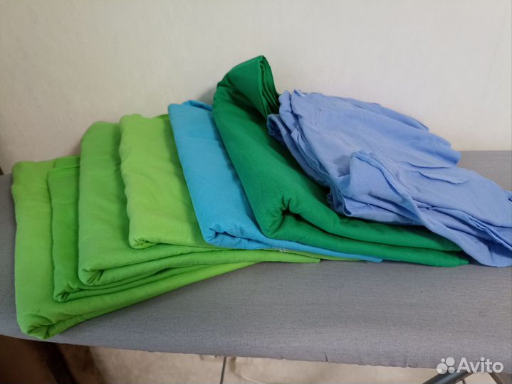 Отрез ткани (кулирка хб)