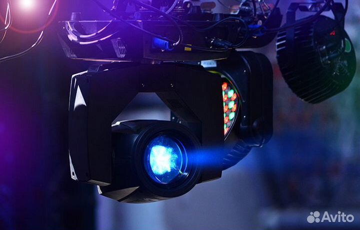 Светомузыка, световые приборы для сцен и залов