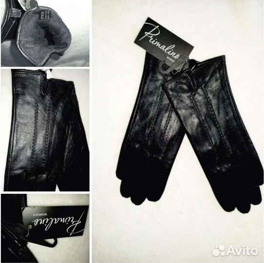 Перчатки натуральная кожа на обхват 16,5- 17см