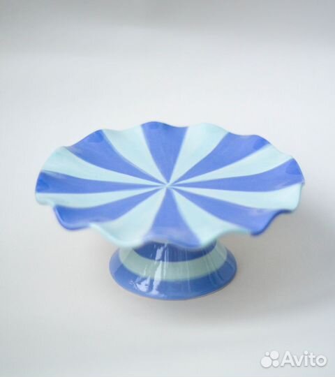 Тортница на ножке Италия Керамика Candy