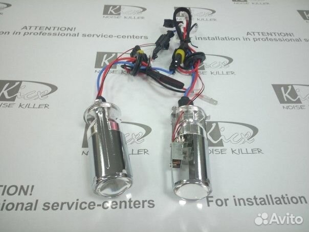 Биксеноновые модули би-линза Mini H4