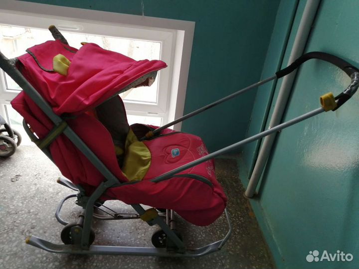 Коляска санки