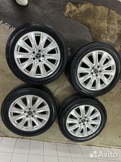 Колеса в сборе R18 зимние Mercedes