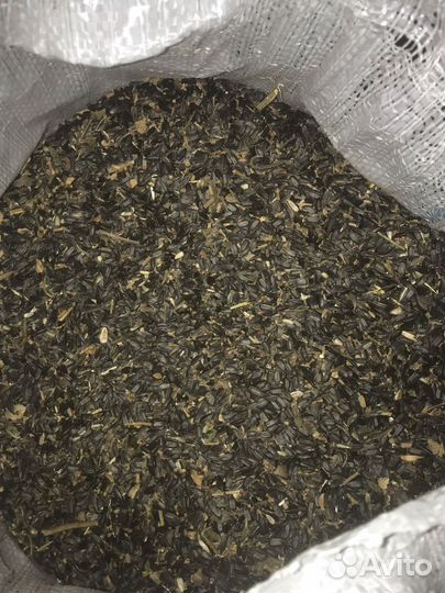 Семечки неочищенные, для скотины, кур