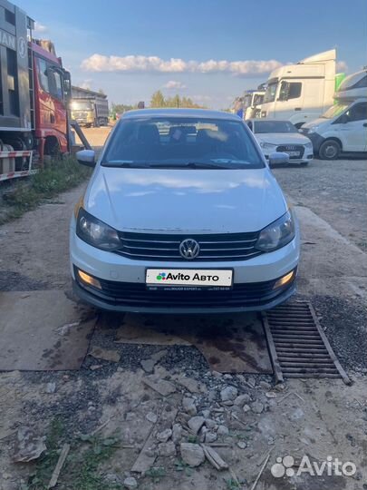 Volkswagen Polo 1.6 AT, 2018, 242 490 км