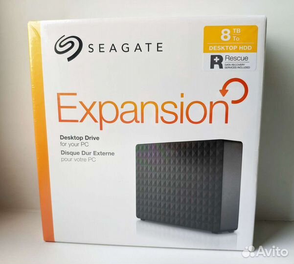 8 Тб Внешний HDD Seagate Expansion, Новый