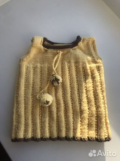 Вещи детские вязанные