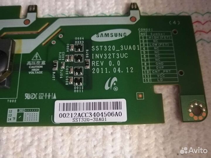 SST320 3UA01 inv32t3uc REV 0.0