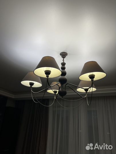 Люстра для зала большая диаметр 95 см