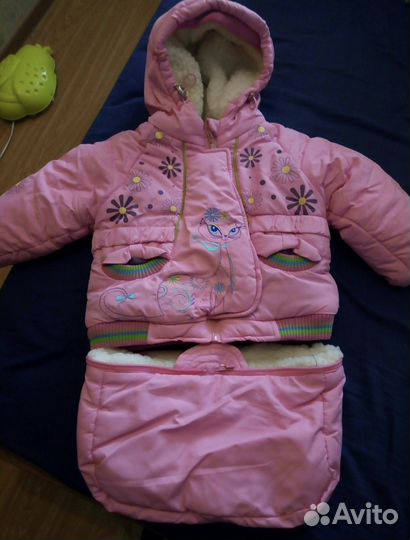 Зимний комбинезон для девочки