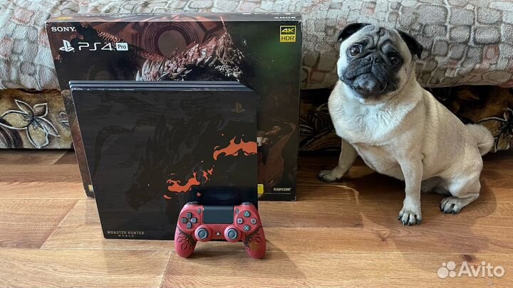 Sony ps4 pro 7117 Monster Hunter Edition