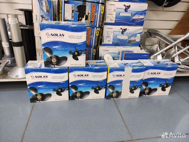 Гребные винты Solas из алюминия