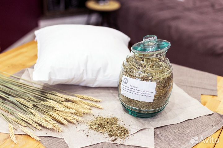 Подушки для бани с травами