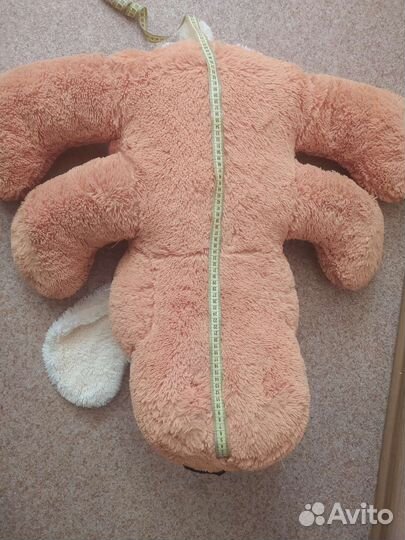 Игрушка большая плюшевая собака 70см