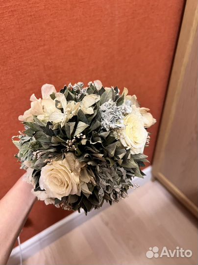 Букет из стабилизированных цветов