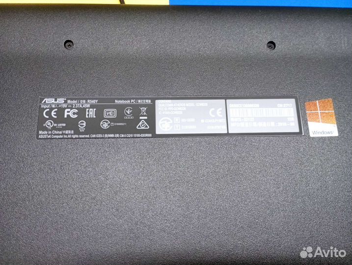 Ноутбук asus R540YA-XO112T