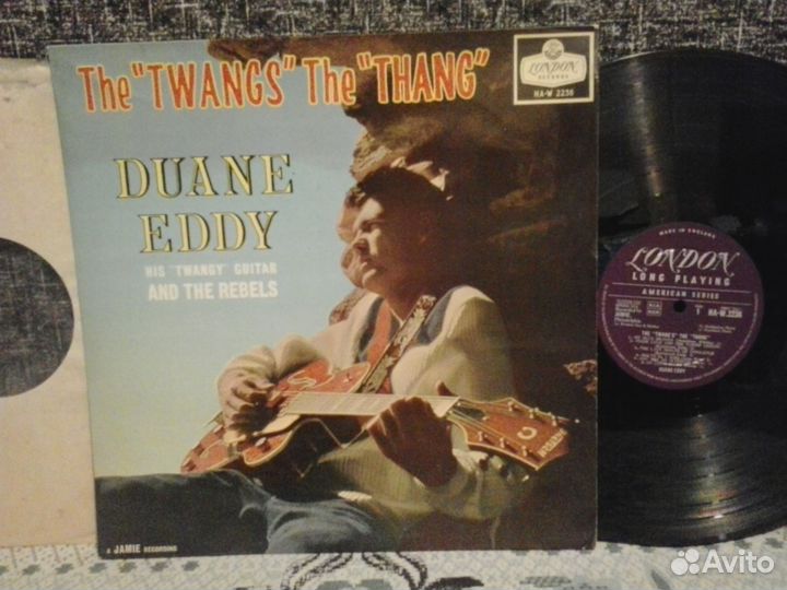 Виниловая пластинка Duane Eddy (twangs the thang)