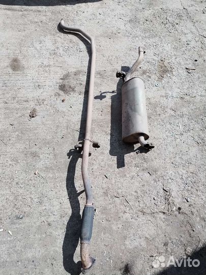 Глушитель Opel corsa d 1.2