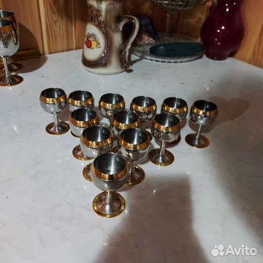 Набор бокалов и рюмок zepter (Цептер)