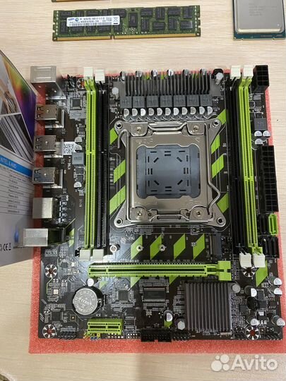 Комплект xeon 2650 v2- 8 ядер 16 потоков 16 гб Озу