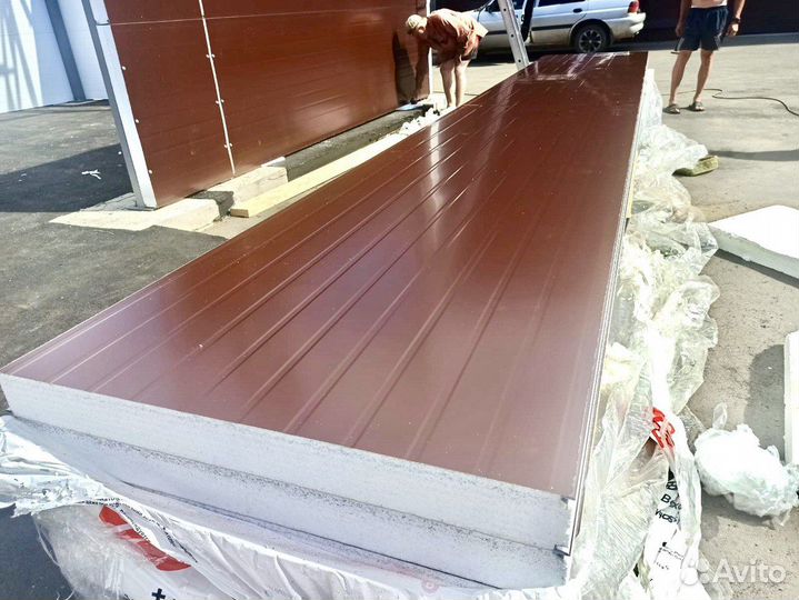 Сэндвич-панели от производителя (заказ от 120м2)