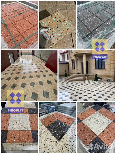 Тротуарная плитка / брусчатка / кевларобетон