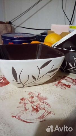 Ваза для фруктов, салатник или конфетница