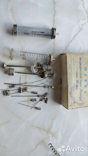 Шприц медицинский типа Рекорд многоразовый