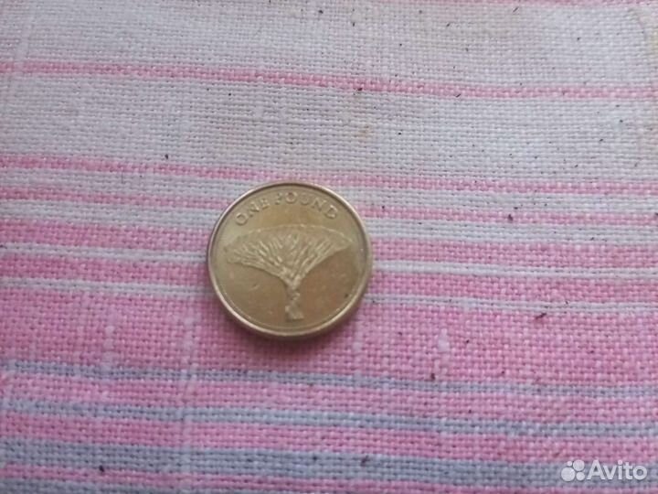 One pound elizabeth giblartar 2015