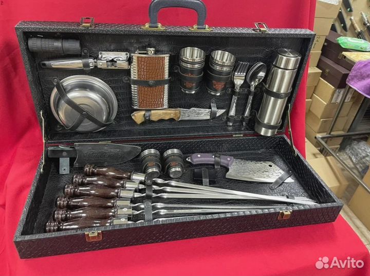 Подарочный набор с шампурами