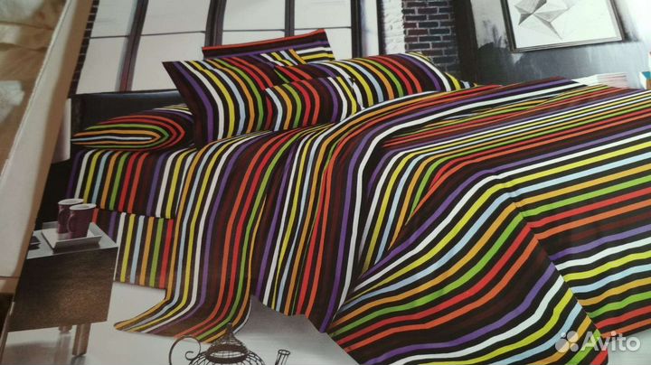 Постельное белье 2 спальное, евро, семейное, сатин