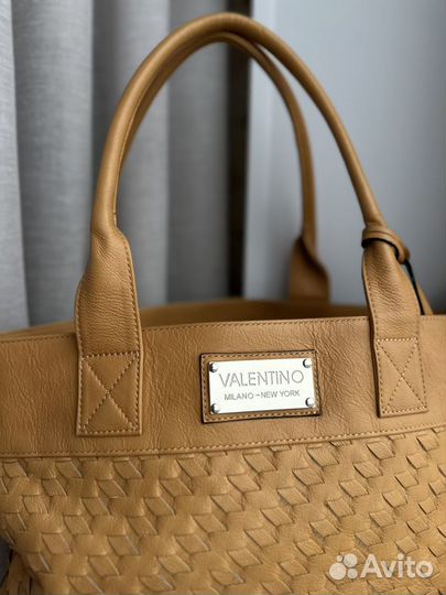 Новая сумка с плетением valentino milano NEW york