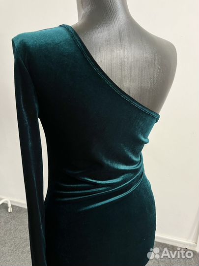 Бархатное вечернее платье 44-46