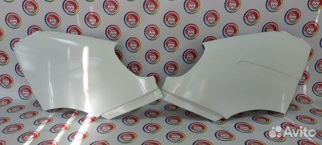 Крылья Газель Бизнес цвет белый комплект пластик