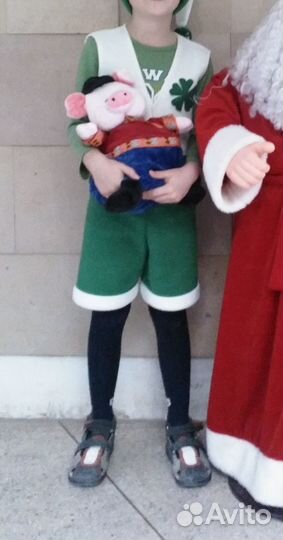 Новогодние костюмы для мальчика (Гном, волк)