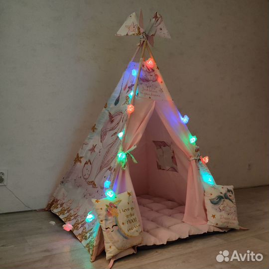 Вигвам детский, Палатка, шатер домик, новый