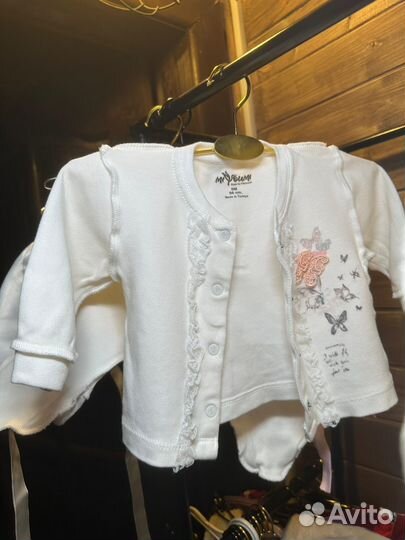 Комплект на выписку для девочки весна