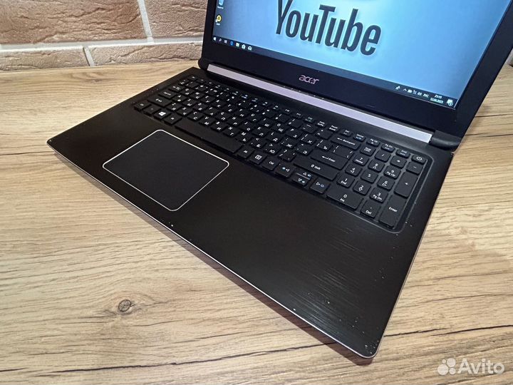 Геймерский acer aspire A715-71G-51YA (GTX1050-2GB)