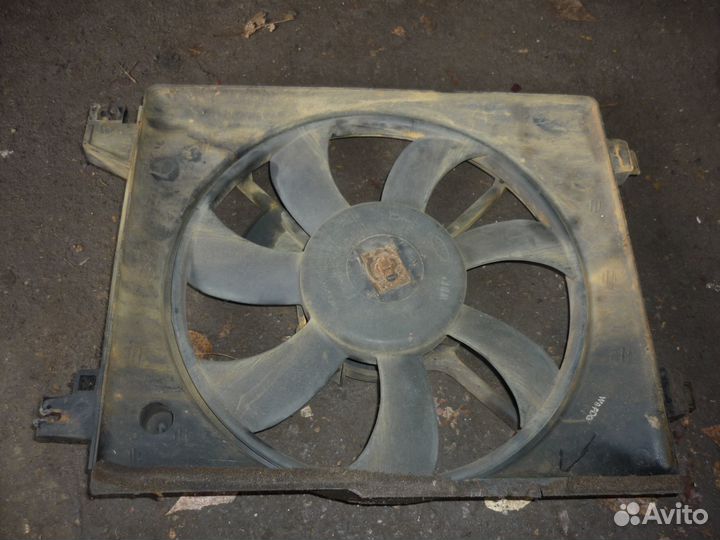 Вентилятор охлаждения hyundai elantra 3 XD
