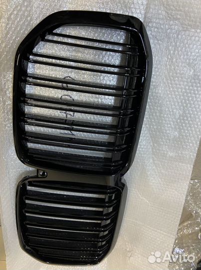 Решетки радиатора ноздри BMW X7 G07 м лук