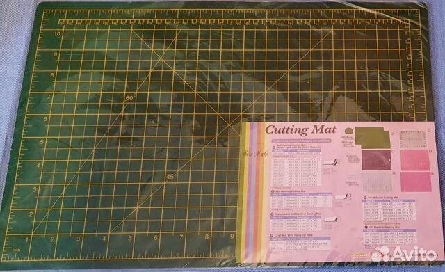 Коврик раскройный двусторонний 45x30 см